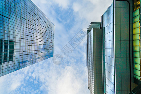 高层建筑和天空的涩谷图片