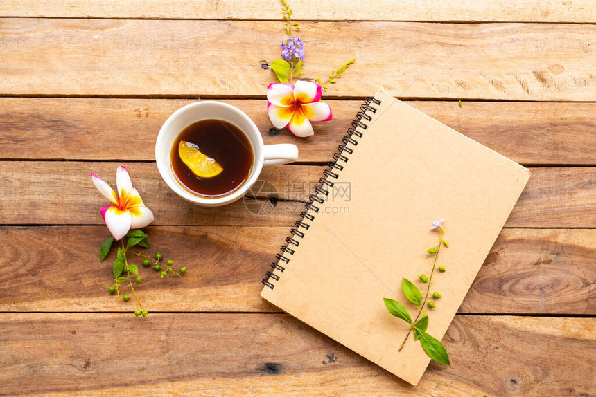 热咖啡柠檬鲜花freangipani纯鲜花布局等商业工作笔记图片