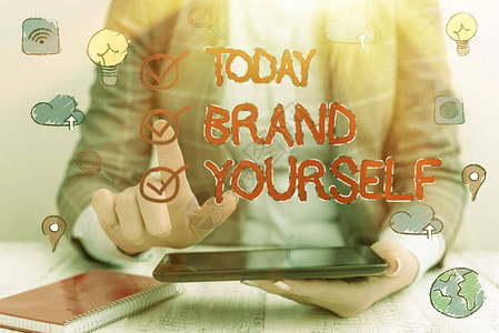 BrandYouself商业图片展示开发一种独特的专业身份个人产品单位背景图片