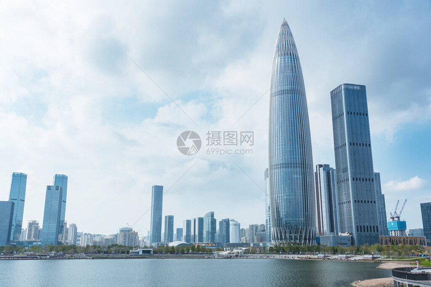 深圳市中心天际线图片