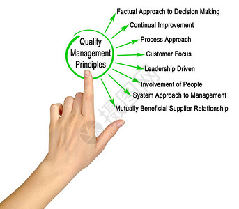质量管理八项原则背景图片