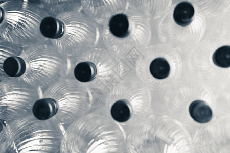 抽象透明塑料瓶背景材料背景图片