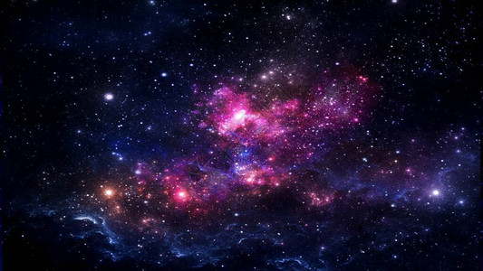 美丽的星空星系宇宙图片