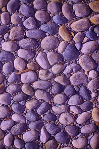 紫色精美的石头圆石图片