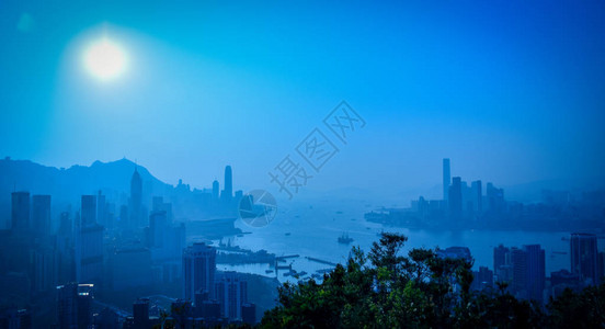 九龙香港天际线图片