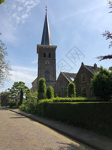 荷兰曼古姆弗里斯兰教堂图片