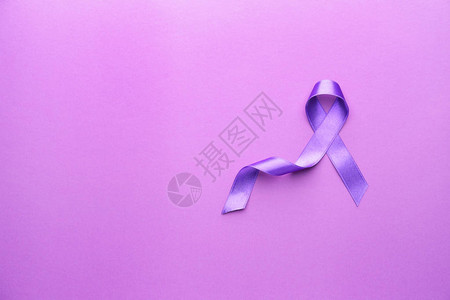 癌症样式的丝带符号图片