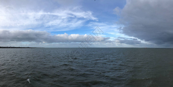 来自荷兰瓦登海的全景PanoramafromtheWadde图片