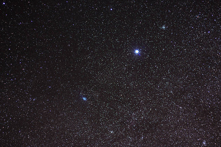 天狼星是夜空中最亮的恒星图片