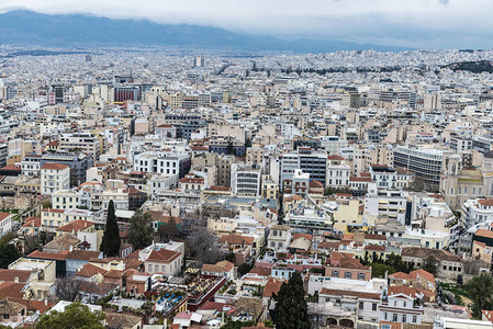 将雅典从希腊的Ach图片