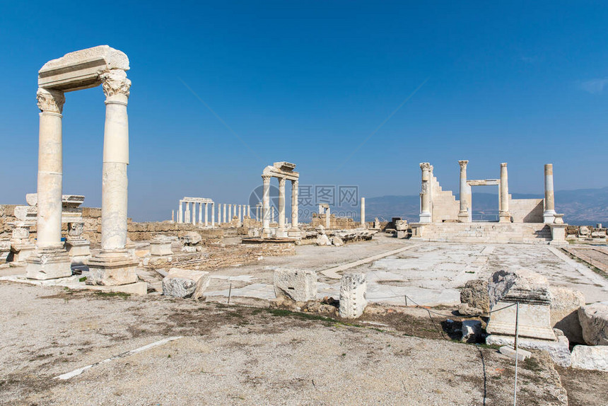 老挝古代城市废墟Deniz图片