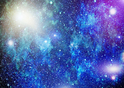 银河系和宇宙中太空尘土的中心是星空与图片