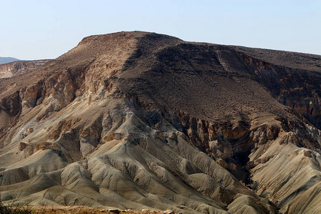 Negev中东的一个沙漠位图片
