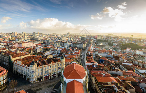波尔图市风景美丽的葡萄牙波图片