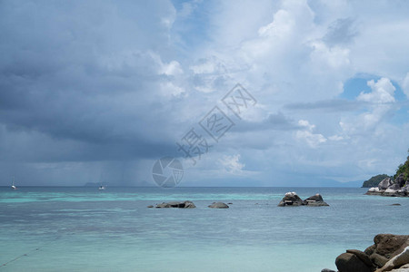 泰国高科利普岛海松石海云图片