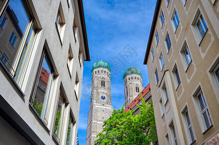 位于德国巴伐利亚慕尼黑的Frauenkirche图片