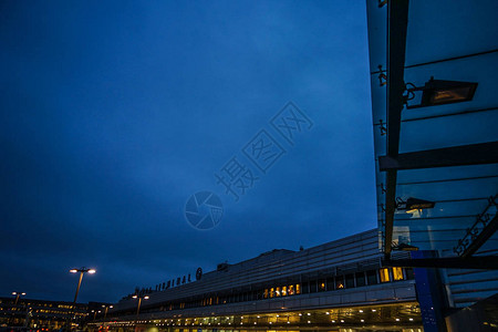 阿兰达国际机场的清晨图片