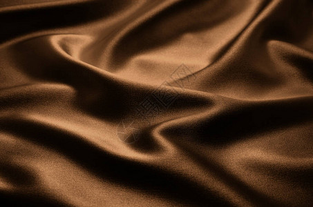 纹理棕色缎子丝绸背景图片