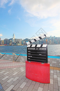 星光大道地标在香港白天图片