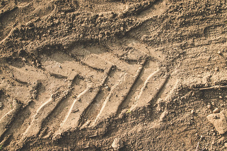沙路的棕土质地图片
