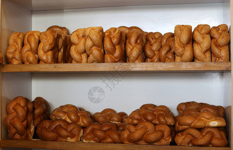 面包和面包制品在商图片