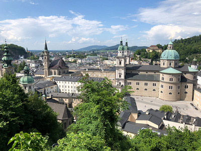 奥地利萨尔茨堡老城图片