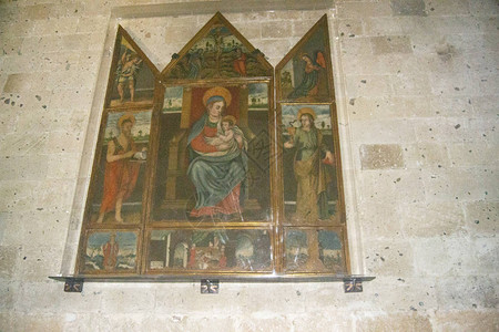 十六世纪特拉塔利亚斯蒙塞拉托圣图片