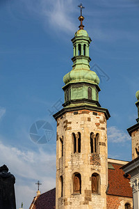圣安德鲁罗马式教堂建于1079年至高清图片