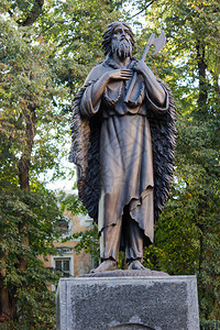 卡卢加的雕塑卡卢加的保佑拉夫伦蒂图片