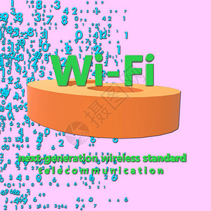 WiFi6WLAN高效无线设备的大规模连接速度图片