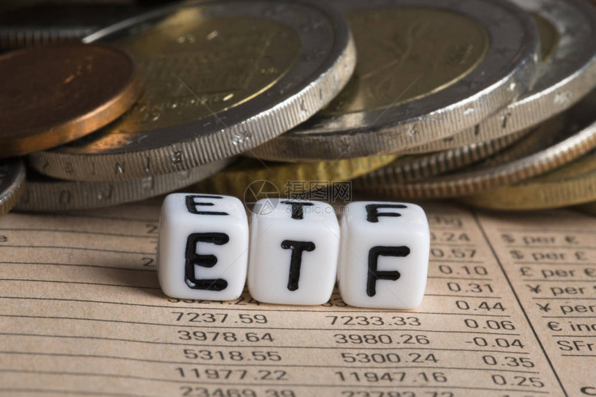ETF或交换易基金概念与一图片