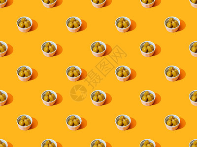 橙色多彩背景无缝模式的橄背景图片