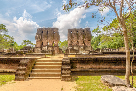 斯里兰卡Polonnaruwa的帕拉克马巴胡国图片