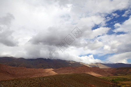 阿根廷Calchaqui山谷的景观它是阿根廷西北部的一个山谷图片