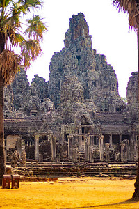 柬埔寨暹粒古庙图片