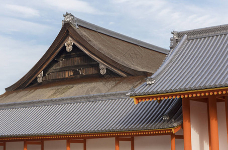 京都皇宫KoyotoGosko是帝国大家庭从1331年到1868年搬到东图片