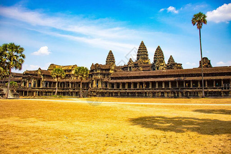 柬埔寨吴哥渡寺的亚洲图片