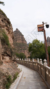 BinglingTempleLanzhouGansu的公路景观图片