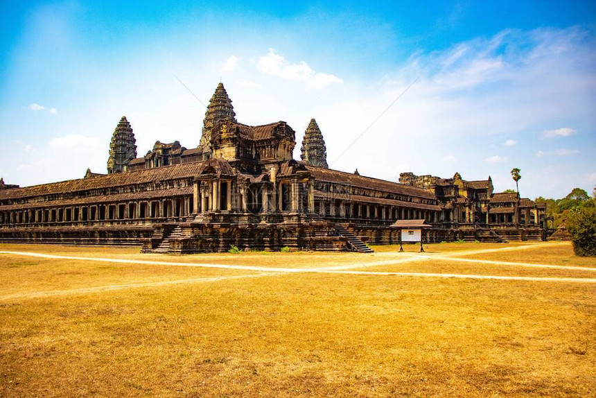 柬埔寨吴哥渡寺的亚洲图片
