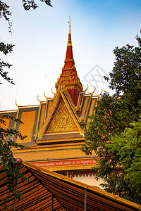 柬埔寨暹粒的佛教巴戎寺图片