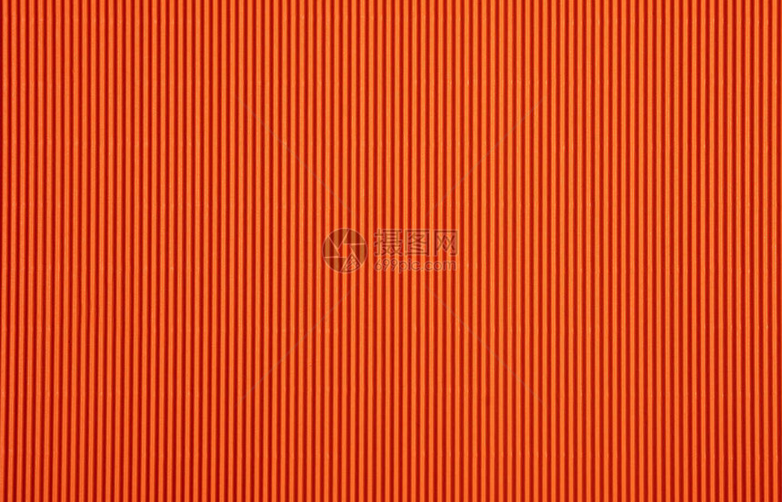 瓦楞纸板橙色背景和纹理复制空间图片