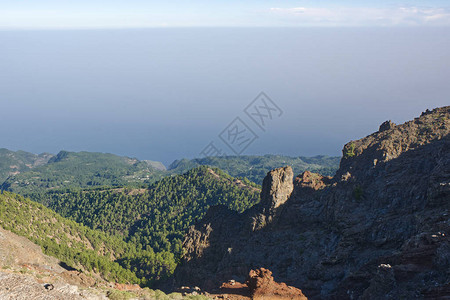 从加那利群岛LaPalma上的RoquedelosMuchachos图片