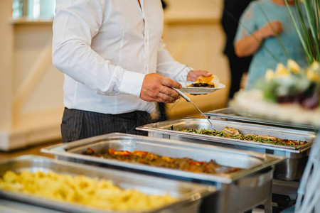 婚礼活动餐饮自助餐图片