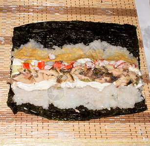 寿司自制寿司寿司的背景图片