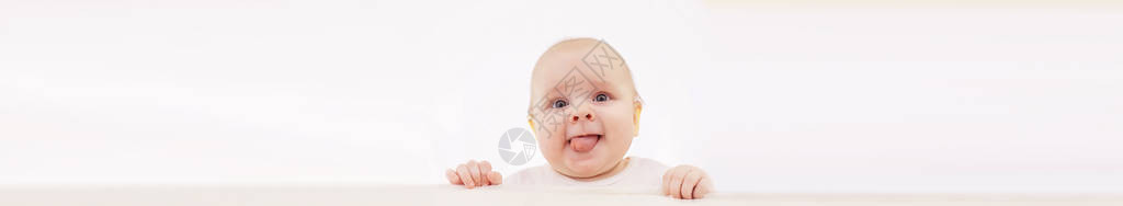 婴儿和情绪小孩子的概念图片