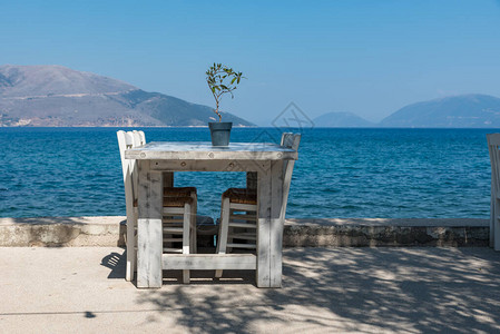 希腊凯法洛尼亚岛餐图片