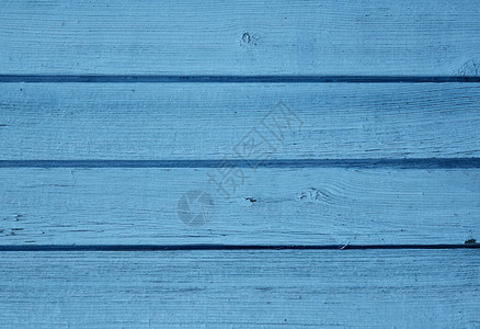 蓝亮彩色旧木头有水平板粗木本底布图片