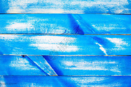 背景的蓝色和白色木纹理图片