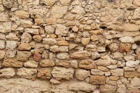 石头墙作为背景图片