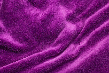 带复印空间的紫色毛巾布图片